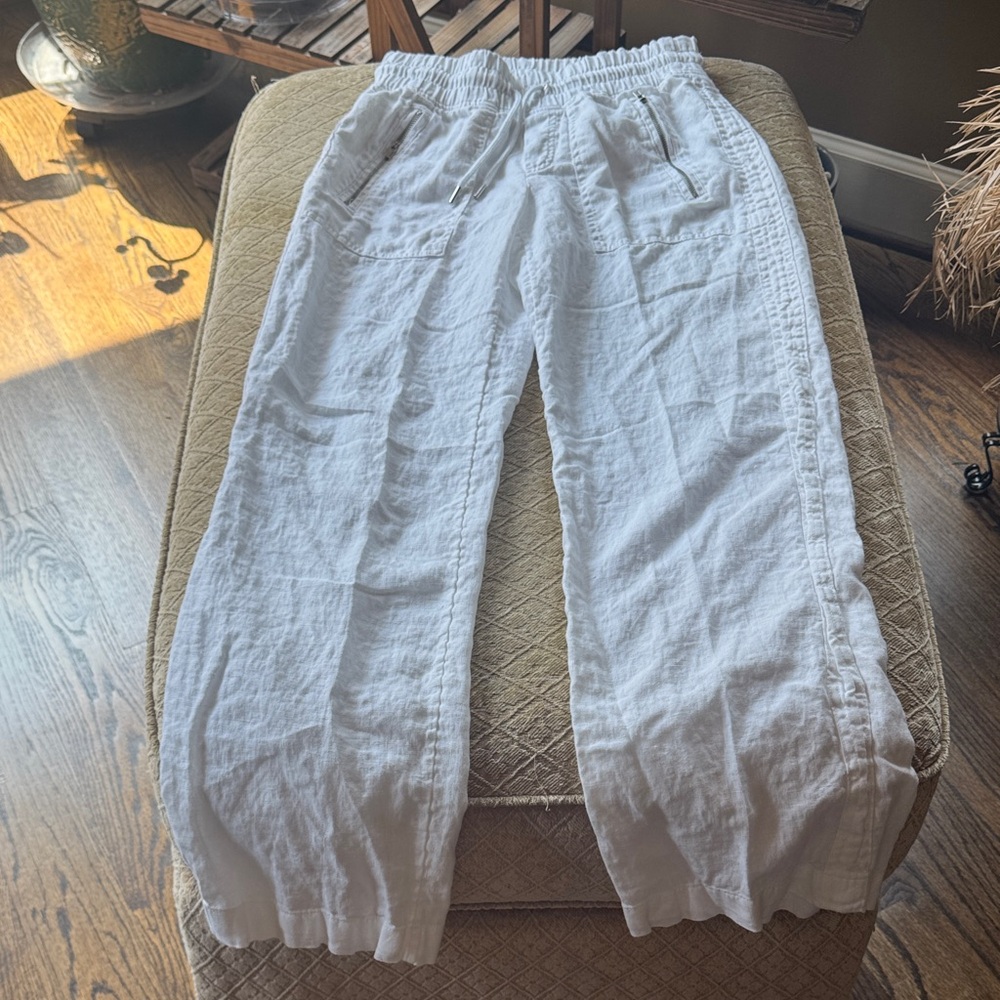 Athleta White Women’s Linen Pants